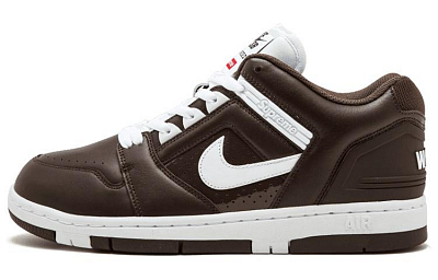Nike Sb Air Force 2 Low Supreme Brown