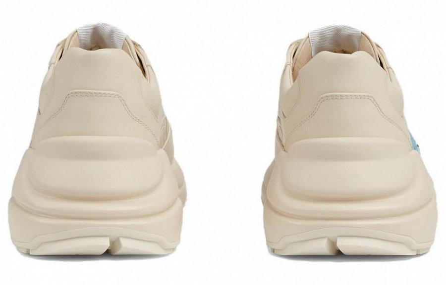 GUCCI Rhyton Low-Top Chunky Sneakers Women's Ivory White купить в интернет-магазине Yoocart с быстрой доставкой по России.