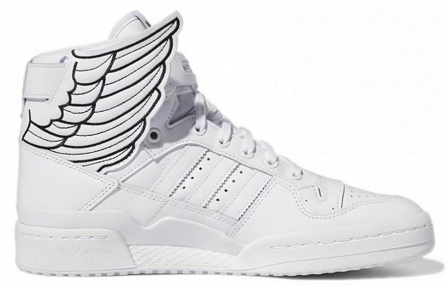 Adidas Forum Hi Wings 4.0 Jeremy Scott White Black купить в интернет-магазине Yoocart с быстрой доставкой по России.