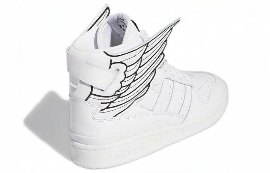 Adidas Forum Hi Wings 4.0 Jeremy Scott White Black купить в интернет-магазине Yoocart с быстрой доставкой по России.