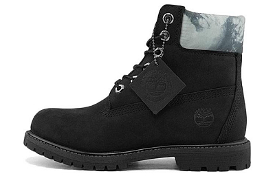 Timberland Premium 6 inch Waterproof Boot 'Black Nubuck' Women's