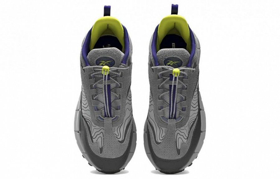 Reebok Zig Kinetica 2.5 Edge 'Grey Lime' купить в интернет-магазине Yoocart с быстрой доставкой по России.