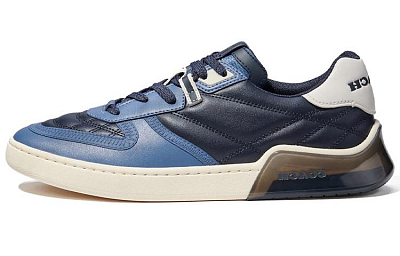 COACH Low Top Stylish Skateboarding Shoes Men's Midnight Blue