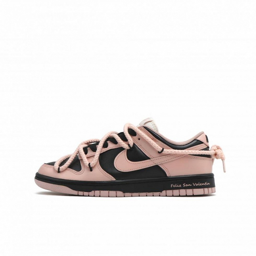 Nike Dunk Low Skateboard Shoes Women's Black Pink купить в интернет-магазине Yoocart с быстрой доставкой по России.