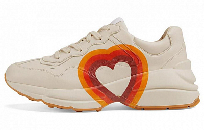 GUCCI Women's Rhyton 'Interlocking G And Hearts' Women's