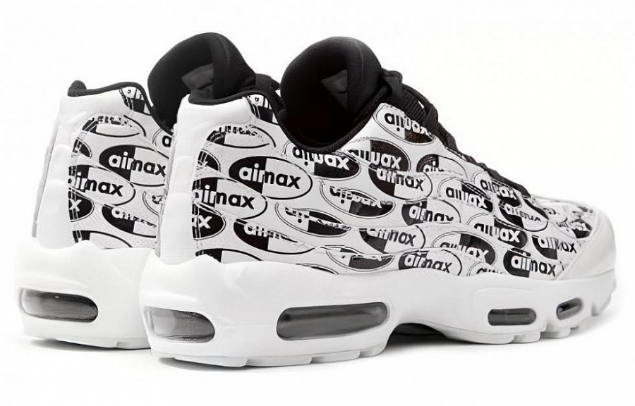 Nike Air Max 95 All Over Print White Black купить в интернет-магазине Yoocart с быстрой доставкой по России.