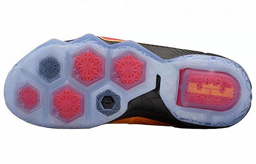 Nike Lebron 12 Basketball Shoes Men Mid-Top Black/Yellow купить в интернет-магазине Yoocart с быстрой доставкой по России.