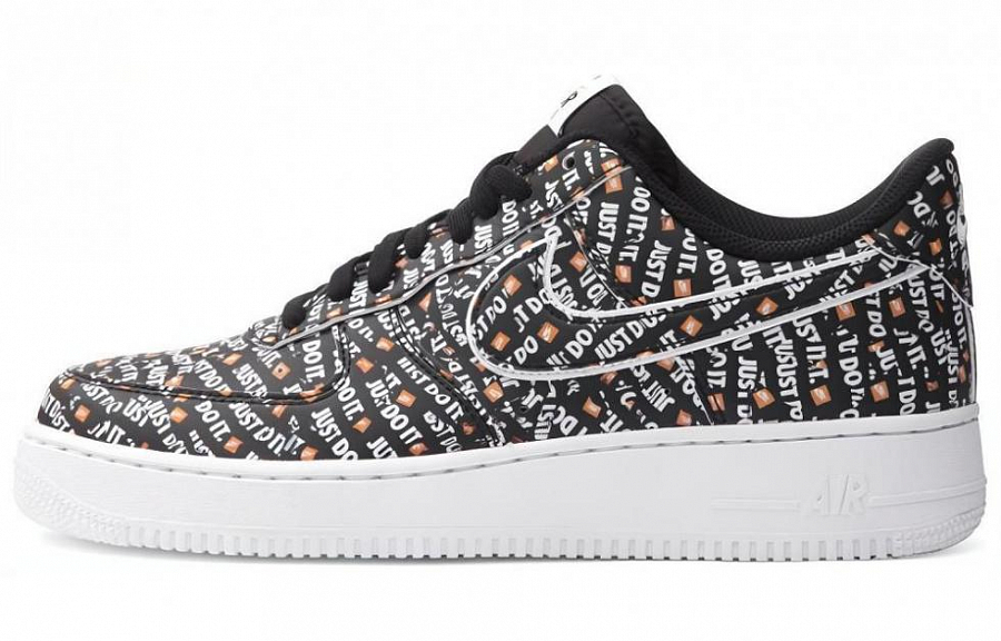 Nike Air Force 1 Low Just Do It Pack Black купить в интернет-магазине Yoocart с быстрой доставкой по России.