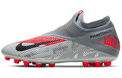 Nike Phantom VSN 2 Academy DF AG Artificial Grass 'Grey Red'