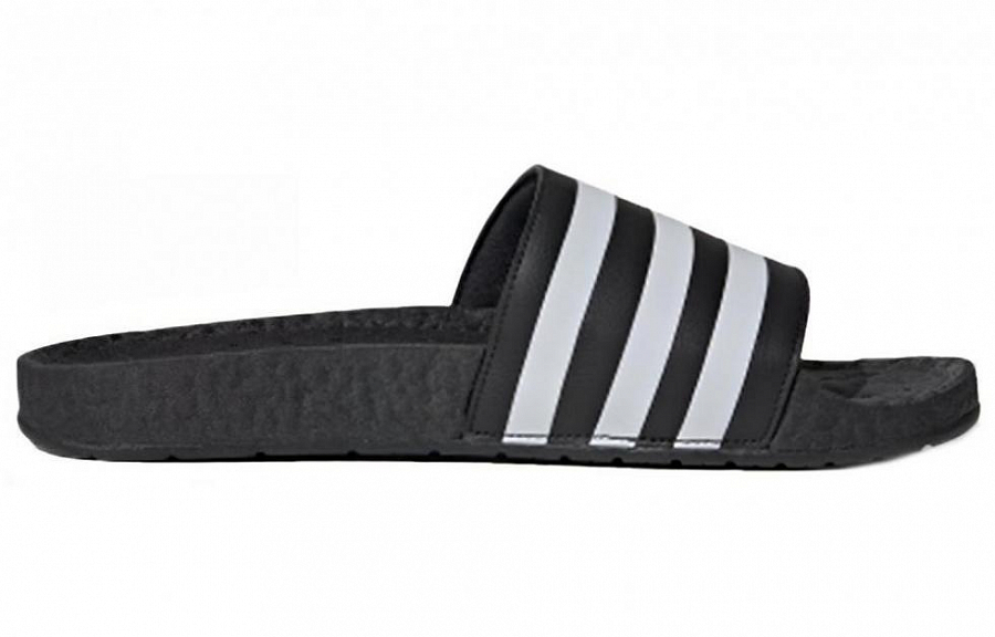 Adidas Adilette Boost Slides 'Core Black White' купить в интернет-магазине Yoocart с быстрой доставкой по России.