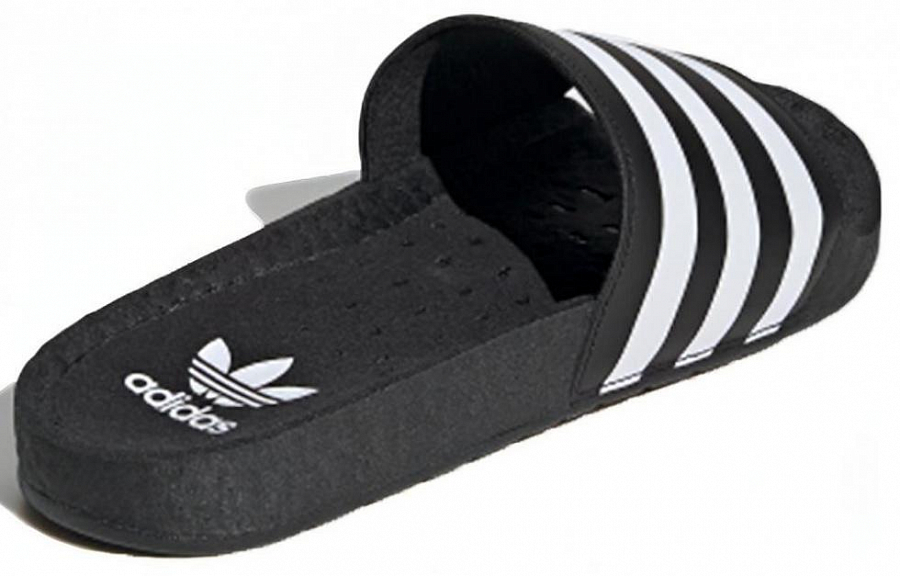 Adidas Adilette Boost Slides 'Core Black White' купить в интернет-магазине Yoocart с быстрой доставкой по России.
