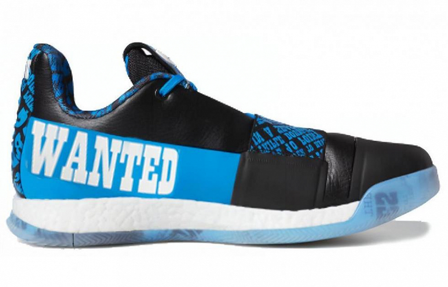 Adidas Harden Vol 3 Wanted 'Black Blue' купить в интернет-магазине Yoocart с быстрой доставкой по России.