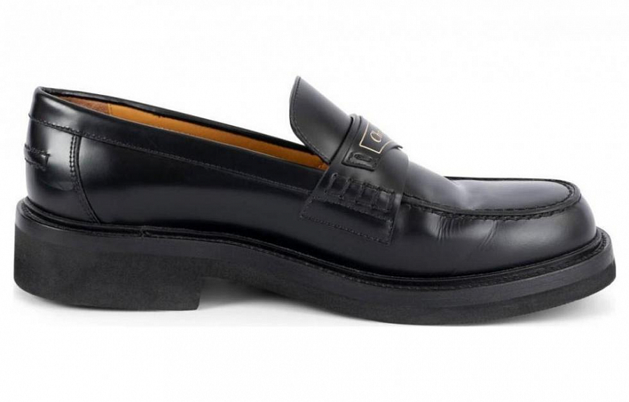 DIOR Boy Chunky Heel Loafers Women's Black купить в интернет-магазине Yoocart с быстрой доставкой по России.