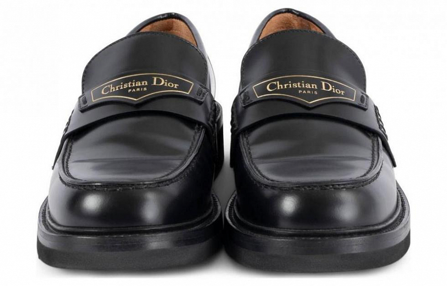 DIOR Boy Chunky Heel Loafers Women's Black купить в интернет-магазине Yoocart с быстрой доставкой по России.