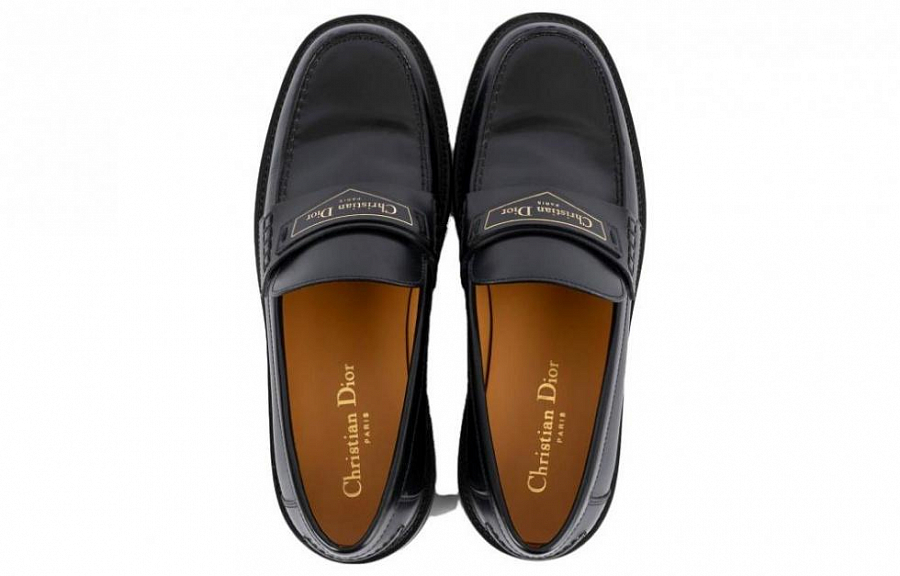 DIOR Boy Chunky Heel Loafers Women's Black купить в интернет-магазине Yoocart с быстрой доставкой по России.