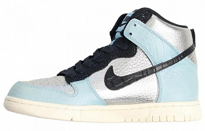 Nike Dunk High Lx 'Metallic Silver Mica Blue' Women's