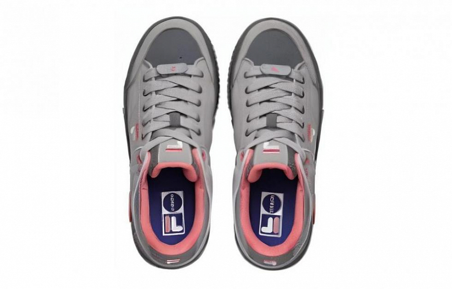FILA FUSION Low Top Skate Shoes 'Grey Pink' Women's купить в интернет-магазине Yoocart с быстрой доставкой по России.
