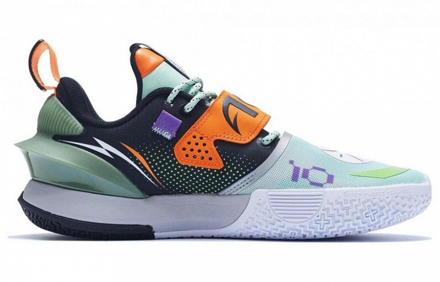 LiNing All City 10 V2 'Kinetic Energy' Cushioning Lightweight Rebound Low-Top Performance Basketball Shoes Green Black купить в интернет-магазине Yoocart с быстрой доставкой по России.