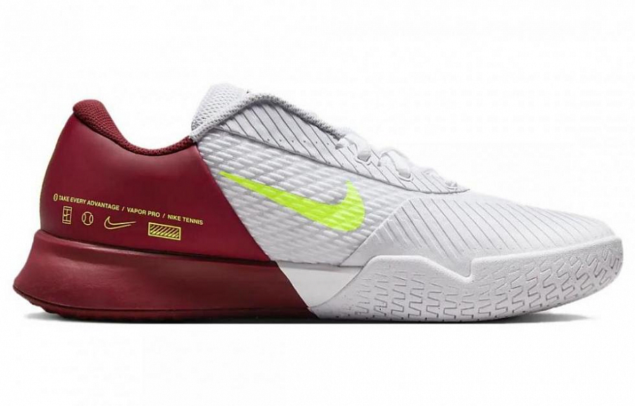 Nike Air Zoom Vapor Pro 2 White Team Red купить в интернет-магазине Yoocart с быстрой доставкой по России.