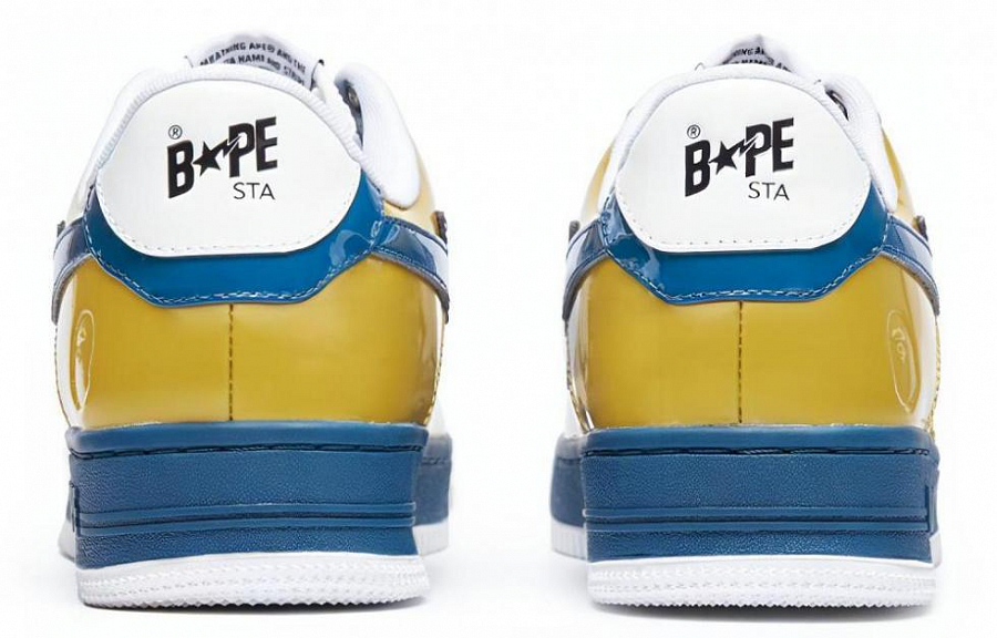BAPE A BATHING APE Bape Sta Nostalgic Blue Yellow купить в интернет-магазине Yoocart с быстрой доставкой по России.