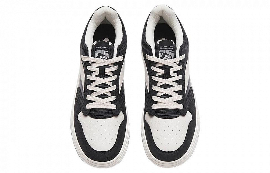 Anta Wear resistant And Lightweight Low Top Skateboard Shoes Men's Black White купить в интернет-магазине Yoocart с быстрой доставкой по России.