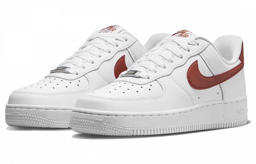 Nike Air Force 1 Low '07 White Rugged Orange Women's купить в интернет-магазине Yoocart с быстрой доставкой по России.