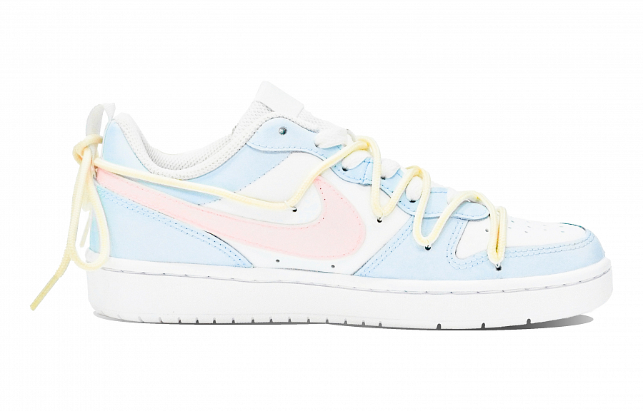 Nike Court Borough ABLOODING Low Top Skateboard Shoes GS Sky Blue купить в интернет-магазине Yoocart с быстрой доставкой по России.