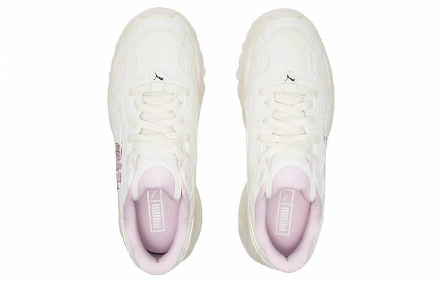 PUMA Pulsar Wedge Logo Play 'White Pink' Women's купить в интернет-магазине Yoocart с быстрой доставкой по России.