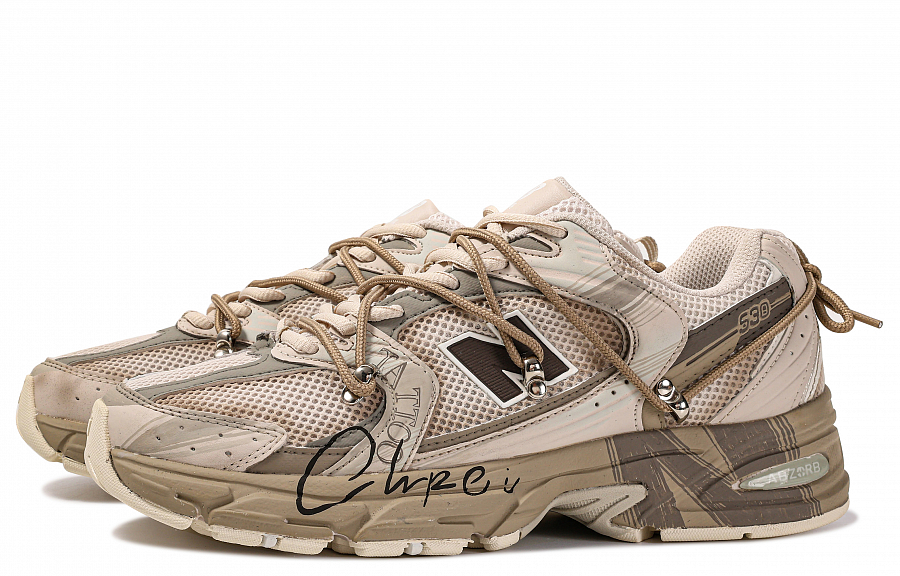 New Balance NB 530 Slip Resistant, Abrasion Resistant, Breathable, Lightweight Low Top Running Shoes Unisex Khaki купить в интернет-магазине Yoocart с быстрой доставкой по России.