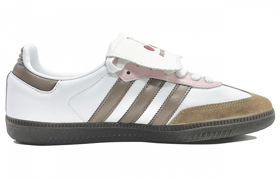 Adidas Originals Samba OG Low-Top Skateboard Shoes Unisex Brown White Pink купить в интернет-магазине Yoocart с быстрой доставкой по России.