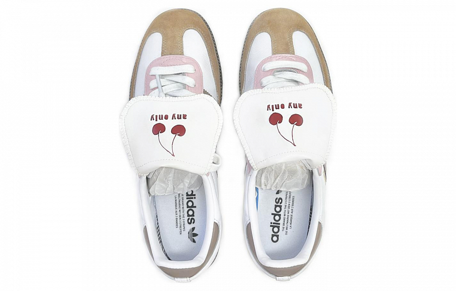 Adidas Originals Samba OG Low-Top Skateboard Shoes Unisex Brown White Pink купить в интернет-магазине Yoocart с быстрой доставкой по России.