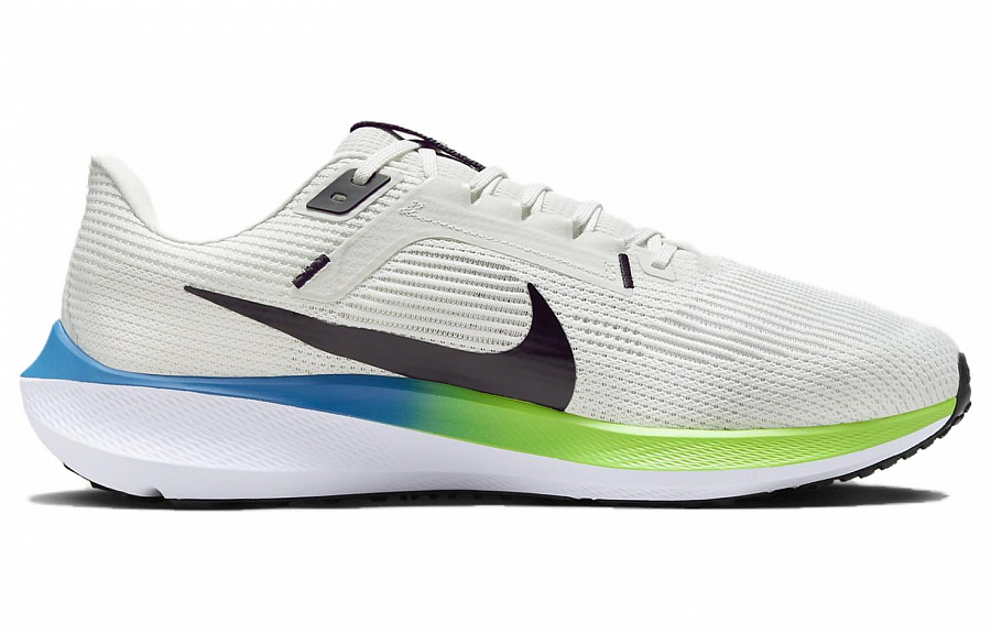 Nike Air Zoom Pegasus 40 Extra Wide 'Platinum Tint Green Strike' купить в интернет-магазине Yoocart с быстрой доставкой по России.