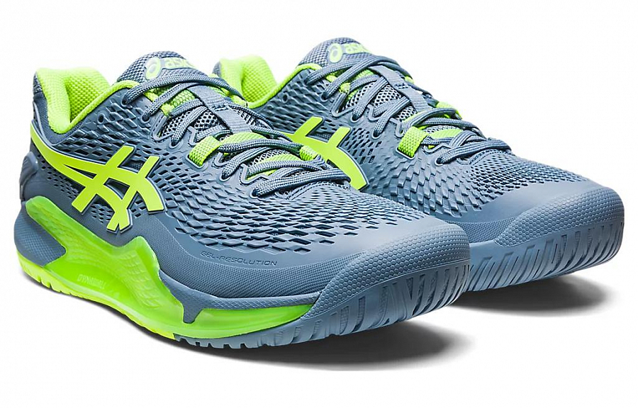 Asics Gel Resolution 9 2E 'Steel Blue' купить в интернет-магазине Yoocart с быстрой доставкой по России.