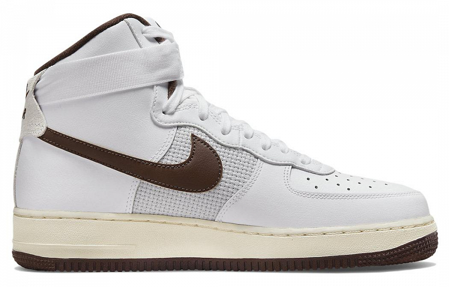 Nike Air Force 1 High '07 Vintage White Light Chocolate купить в интернет-магазине Yoocart с быстрой доставкой по России.