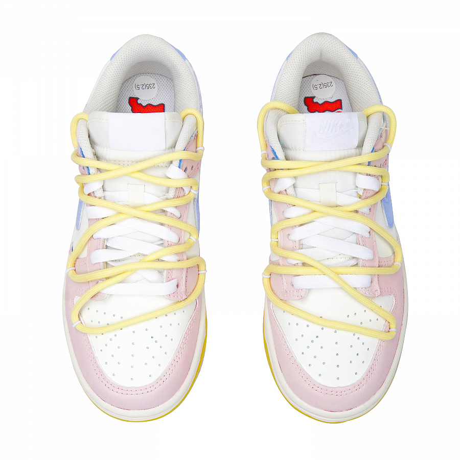 Nike Dunk Low Top Skateboard Shoes Women's Pink White купить в интернет-магазине Yoocart с быстрой доставкой по России.