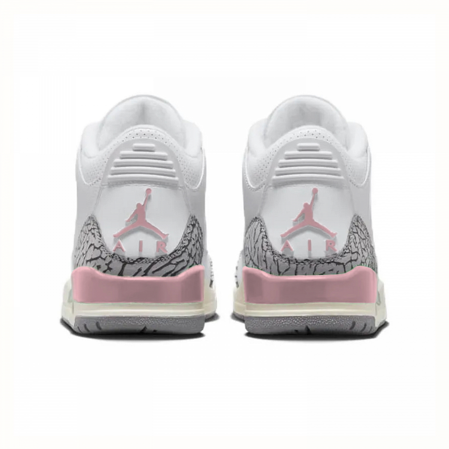Jordan Air Jordan 3 Vintage Basketball Shoes Women's Mid top White/Pink купить в интернет-магазине Yoocart с быстрой доставкой по России.
