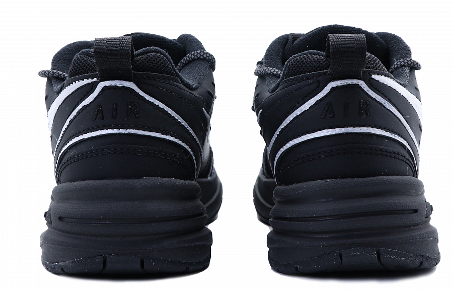 Nike Air Monarch 4 Cushioned Anti-Slip And Wear-Resistant Lightweight Low-Top Chunky Sneakers Unisex Black купить в интернет-магазине Yoocart с быстрой доставкой по России.