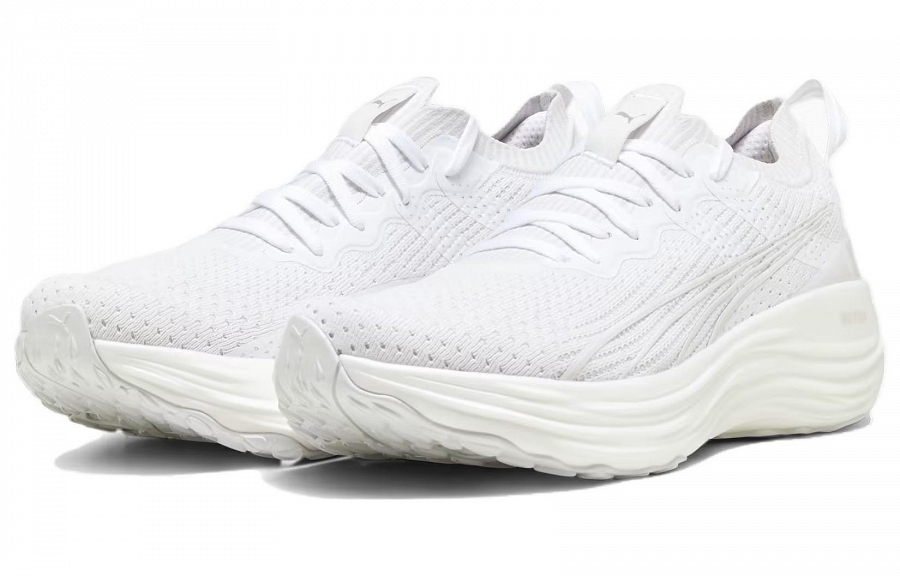 PUMA ForeverRun Nitro Knit 'White Feather Grey' купить в интернет-магазине Yoocart с быстрой доставкой по России.