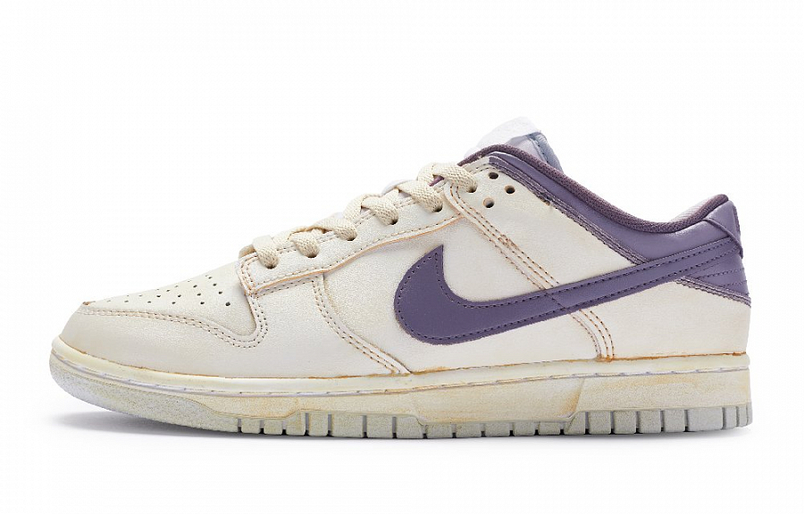 Nike Dunk BIGNIU Low Top Skateboard Shoes GS Beige Purple купить в интернет-магазине Yoocart с быстрой доставкой по России.