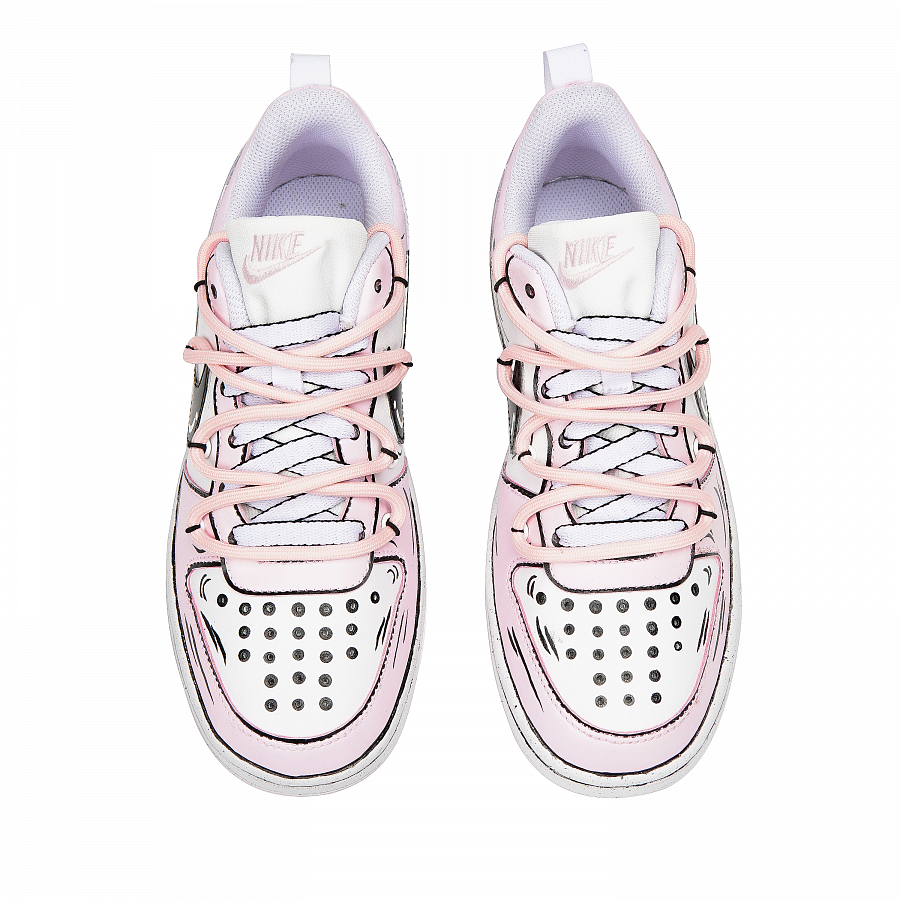 Nike Court Borough Low Top Skateboard Shoes GS Cherry Blossom Pink купить в интернет-магазине Yoocart с быстрой доставкой по России.