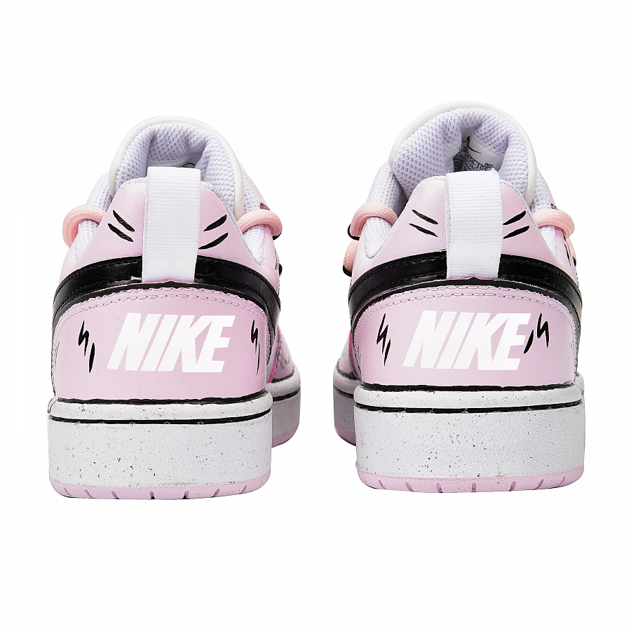 Nike Court Borough Low Top Skateboard Shoes GS Cherry Blossom Pink купить в интернет-магазине Yoocart с быстрой доставкой по России.