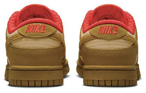 Nike Dunk Low Bronzine Sesame Picante Red Women's 4 2381323