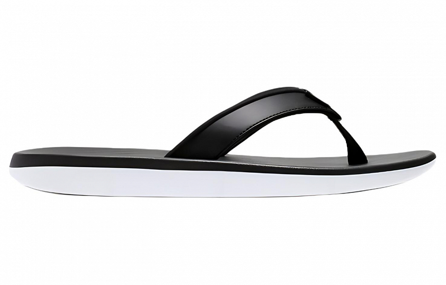 Nike Bella Kai Thong Sandal Black Metallic Silver White Women's купить в интернет-магазине Yoocart с быстрой доставкой по России.