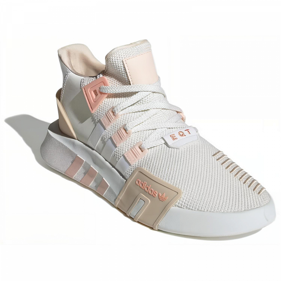 Adidas Originals Eqt Bask Adv Cushioned Wear-Resistant Coverage Mid-Top Casual Shoes Unisex White Brown купить в интернет-магазине Yoocart с быстрой доставкой по России.