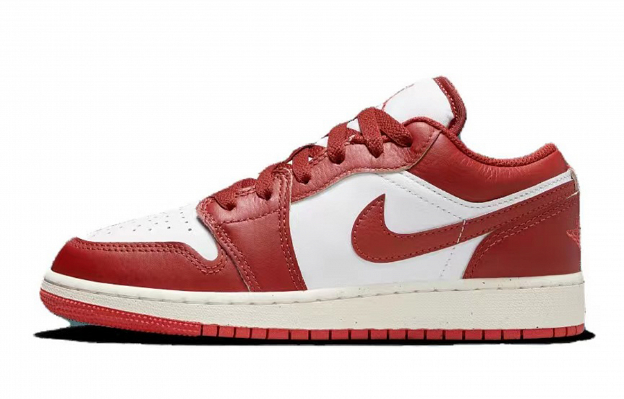 Jordan Air Jordan 1 811 Manufacturing Perfect Match Special Shoe Box Low-Top Vintage Basketball Shoes Women's Red White купить в интернет-магазине Yoocart с быстрой доставкой по России.