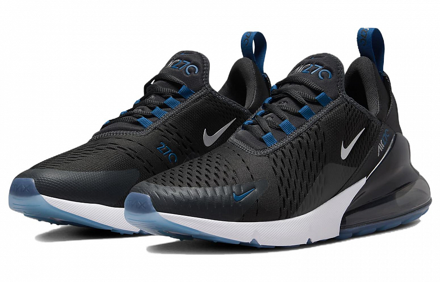 Nike Air Max 270 Anthracite Industrial Blue купить в интернет-магазине Yoocart с быстрой доставкой по России.