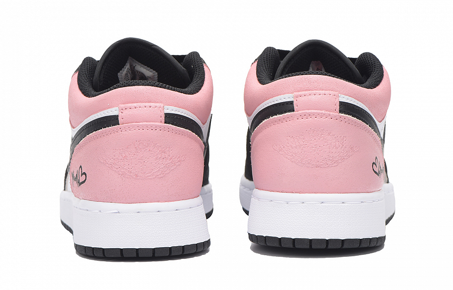 Jordan Air Jordan 1 Low-Top Vintage Basketball Shoes Women's Black Pink купить в интернет-магазине Yoocart с быстрой доставкой по России.