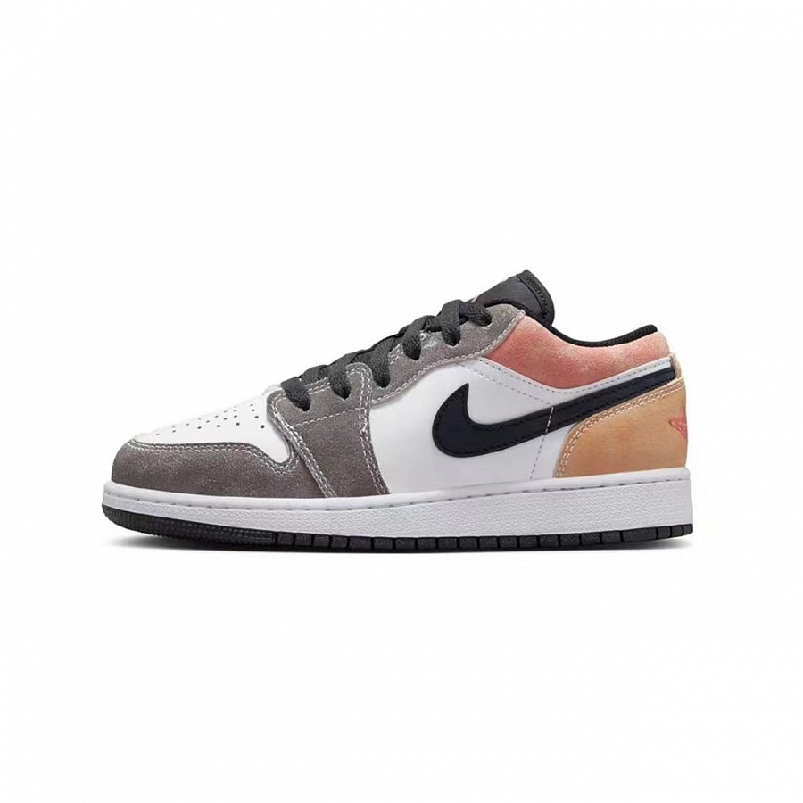Jordan Air Jordan 1 Low-Top Vintage Basketball Shoes Women's Black Pink купить в интернет-магазине Yoocart с быстрой доставкой по России.
