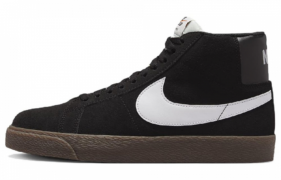 Nike Sb Zoom Blazer Mid Black White Dark Gum купить в интернет-магазине Yoocart с быстрой доставкой по России.