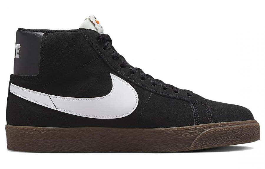 Nike Sb Zoom Blazer Mid Black White Dark Gum купить в интернет-магазине Yoocart с быстрой доставкой по России.